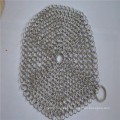 Skillful Manufacture Stainless Steel Mesh Kitchen Chainmail Scrubber